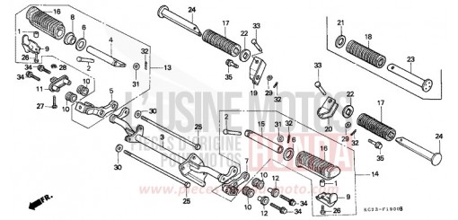 MARCHE CM125CJ de 1988
